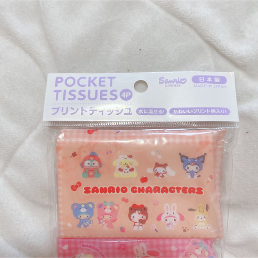 Pocket Tissues - Sanrio