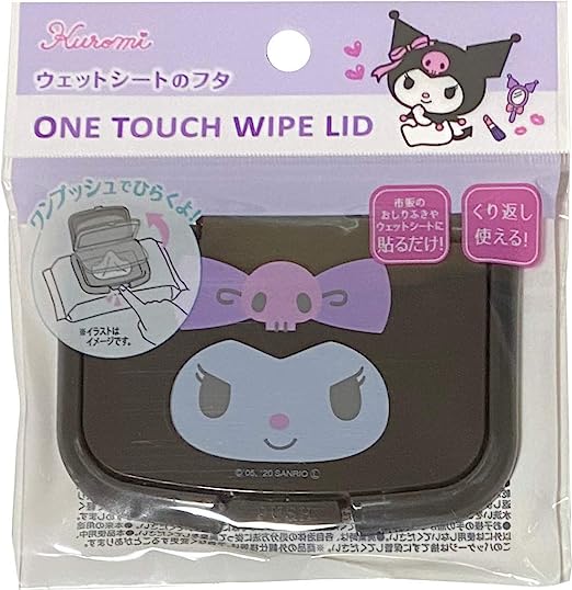 One Touch Wipe Lid Kuromi