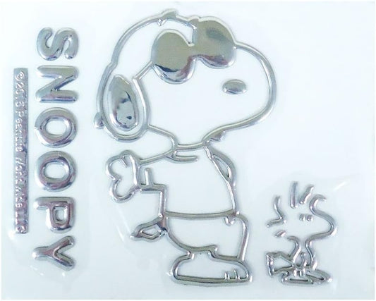 Etiquetas engomadas del emblema Snoopy