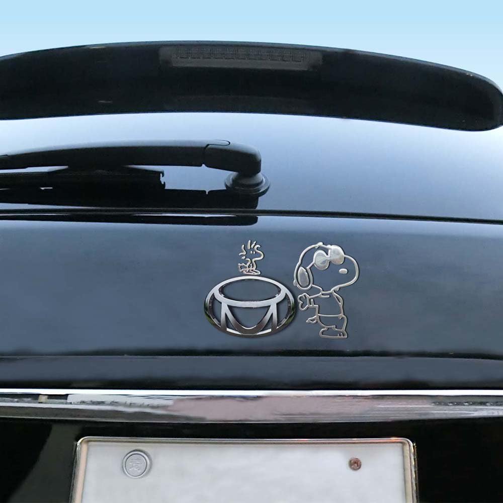 Etiquetas engomadas del emblema Snoopy