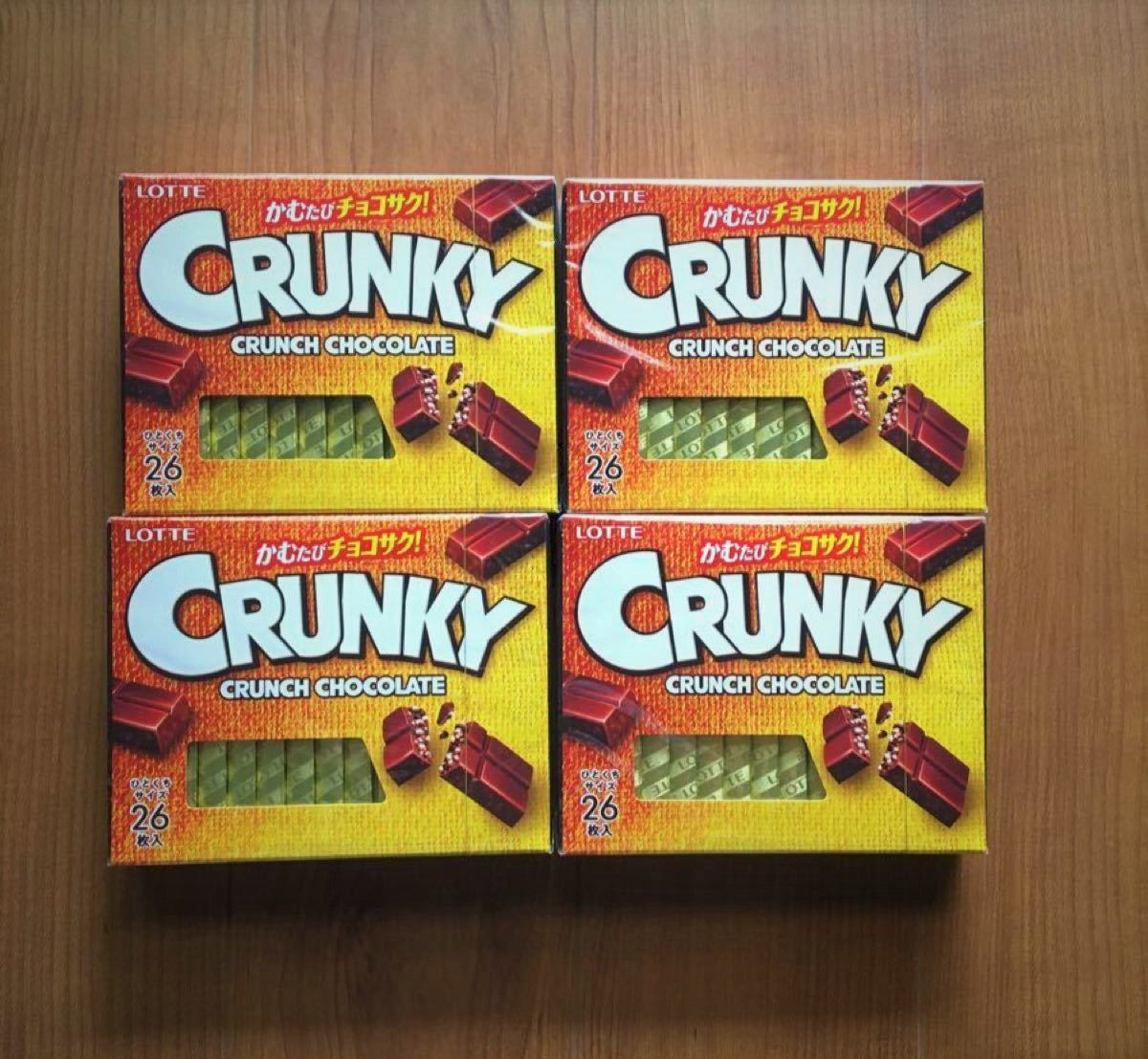 Lotte Crunky Excellent Chocolate Candy