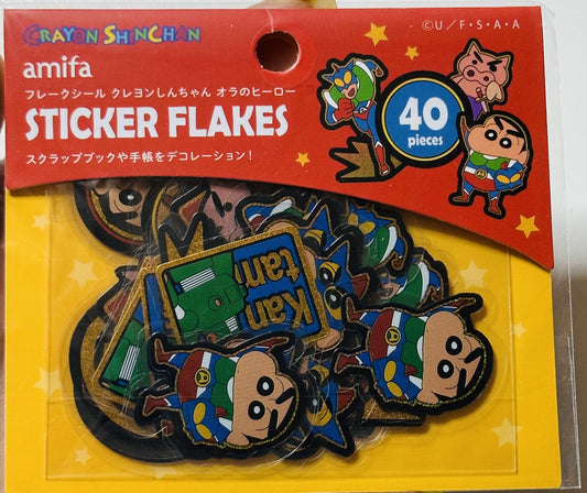 Sticker Flakes Shinchan