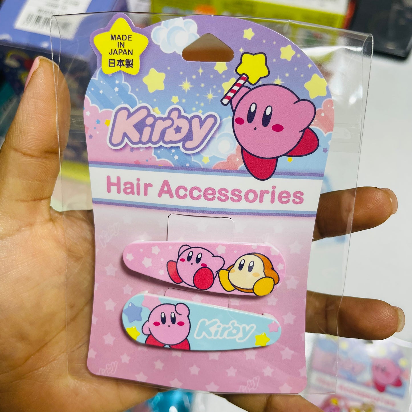 Accesorio kirby para el cabello