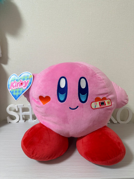 Kirby Star y Cherry Bandaid Medium Peluche