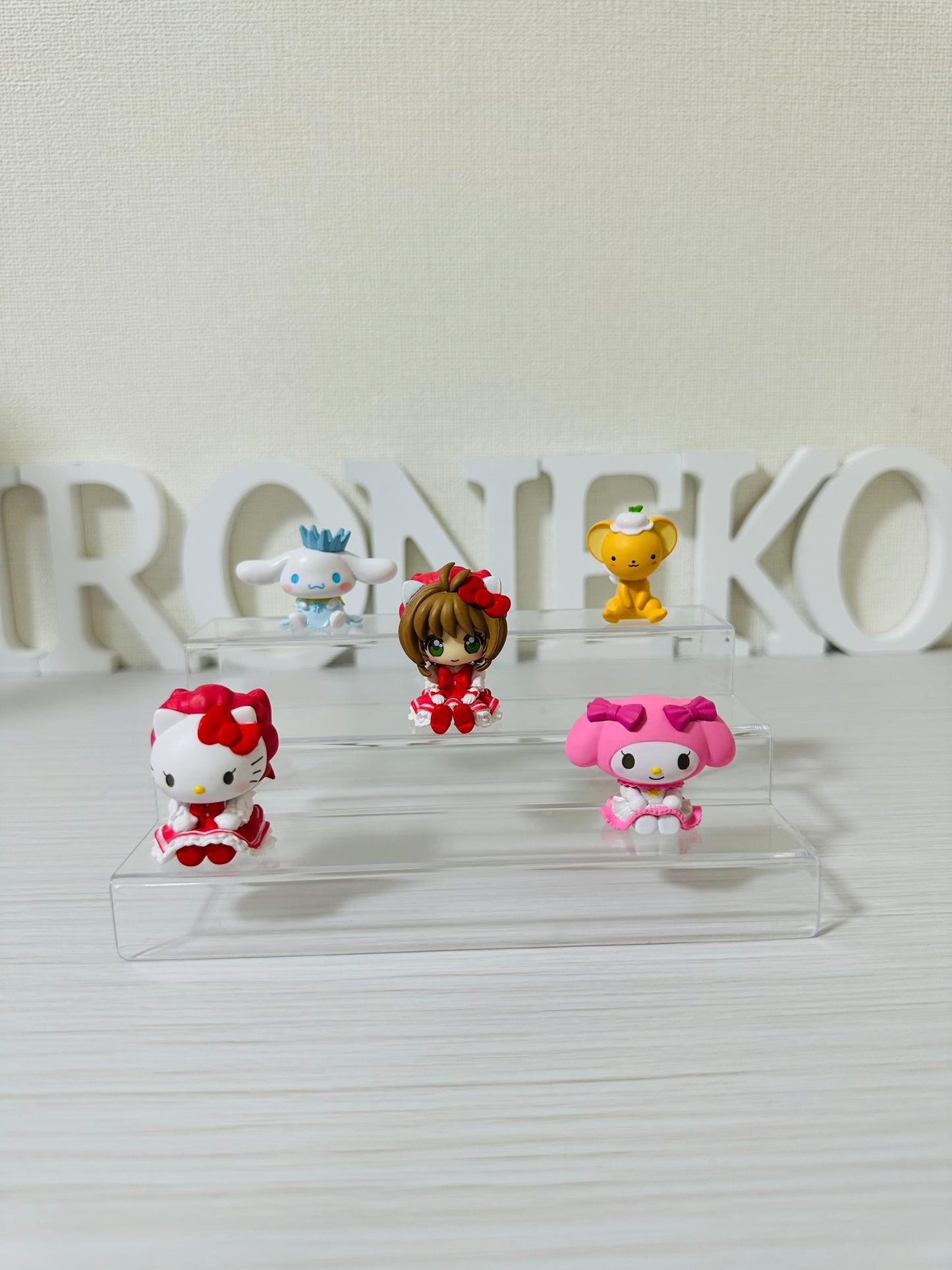 Set Mini Figuras Sakura con Sanrio