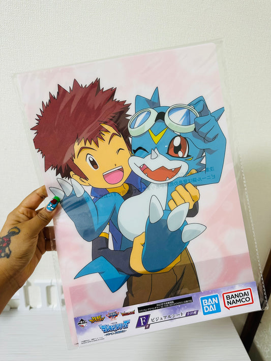 Poster Digimon 02 - Davis y V-mon