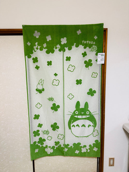 Cortina Japonesa Totoro Verde