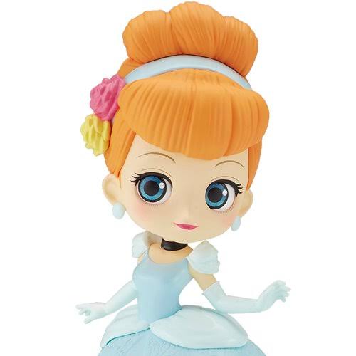 Q Posket Disney Characters Flower Style -Cinderella